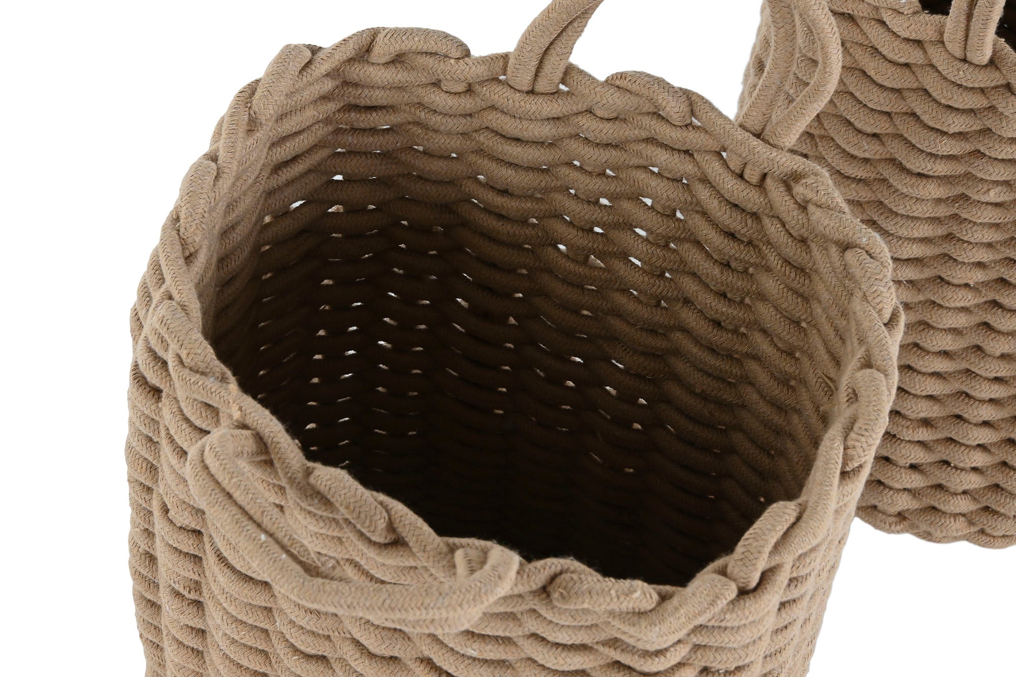 PACK DE 2 CESTA SET 2 CUERDA 30X30X43 2 SURT.