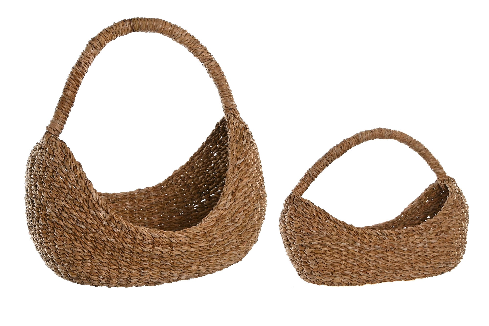 PACK DE 4 CESTA SET 2 SEAGRASS 50X23X43 NATURAL