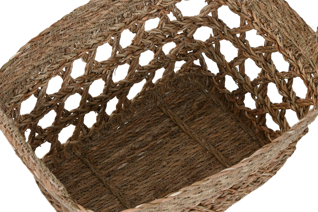 CESTA SET 3 SEAGRASS 45X35X35 NATURAL