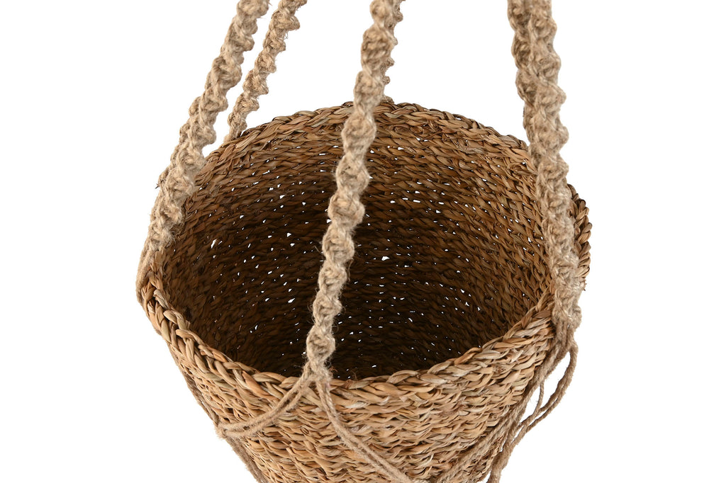 PACK DE 2 MACETERO SEAGRASS 25X25X110 25X20CM COLGANTE