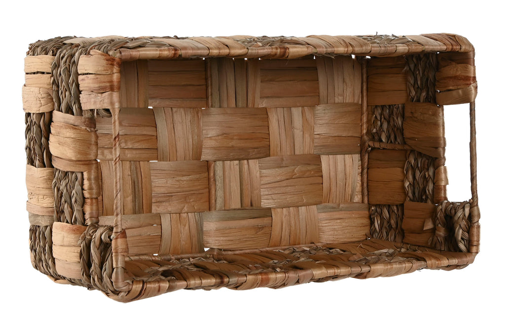PACK DE 2 CESTA SET 2 JACINTO DE AGUA SEAGRASS 38X23X20