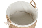 PACK DE 2 CESTA SET 2 SEAGRASS ALGODON 42X42X32 NATURAL
