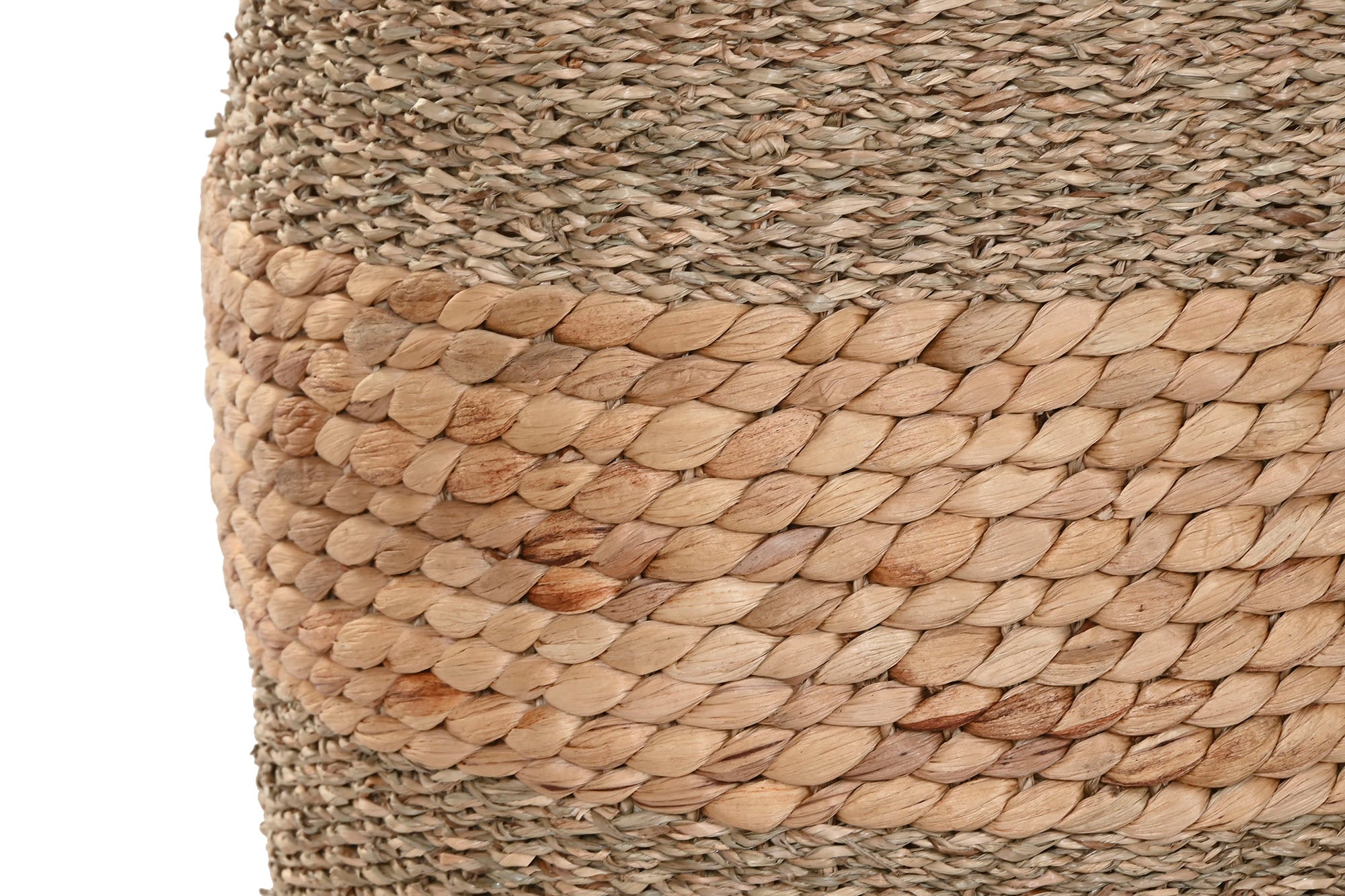 CESTA SET 3 JACINTO DE AGUA 40X40X44 NATURAL