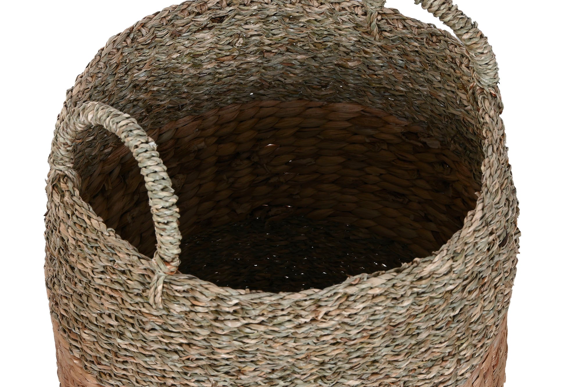 CESTA SET 3 JACINTO DE AGUA 40X40X44 NATURAL