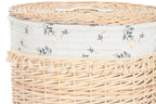CESTA ROPA SET 3 MIMBRE ALGODON 45X45X55 NATURAL