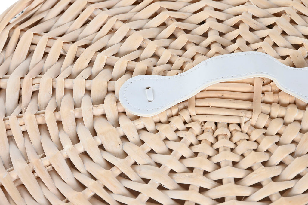 CESTA ROPA SET 3 MIMBRE ALGODON 45X45X55 NATURAL