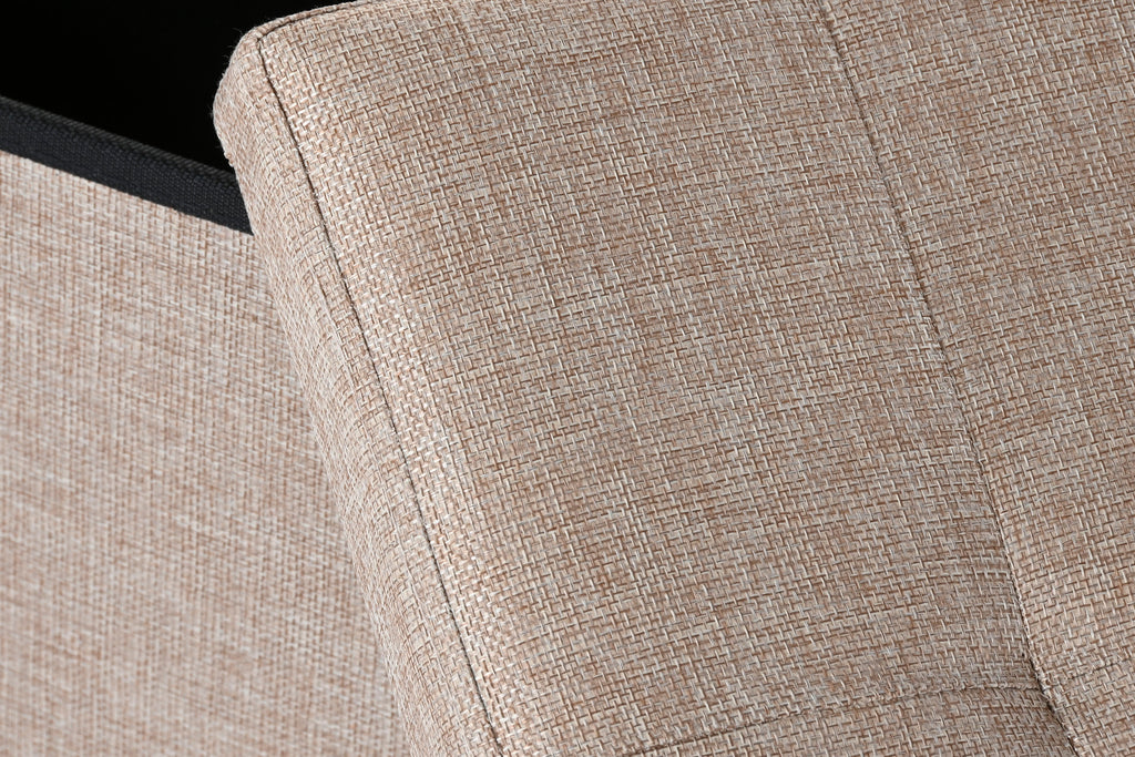 PACK DE 4 CAJA ALGODON MDF 76X38X38 OTOMANO BEIGE