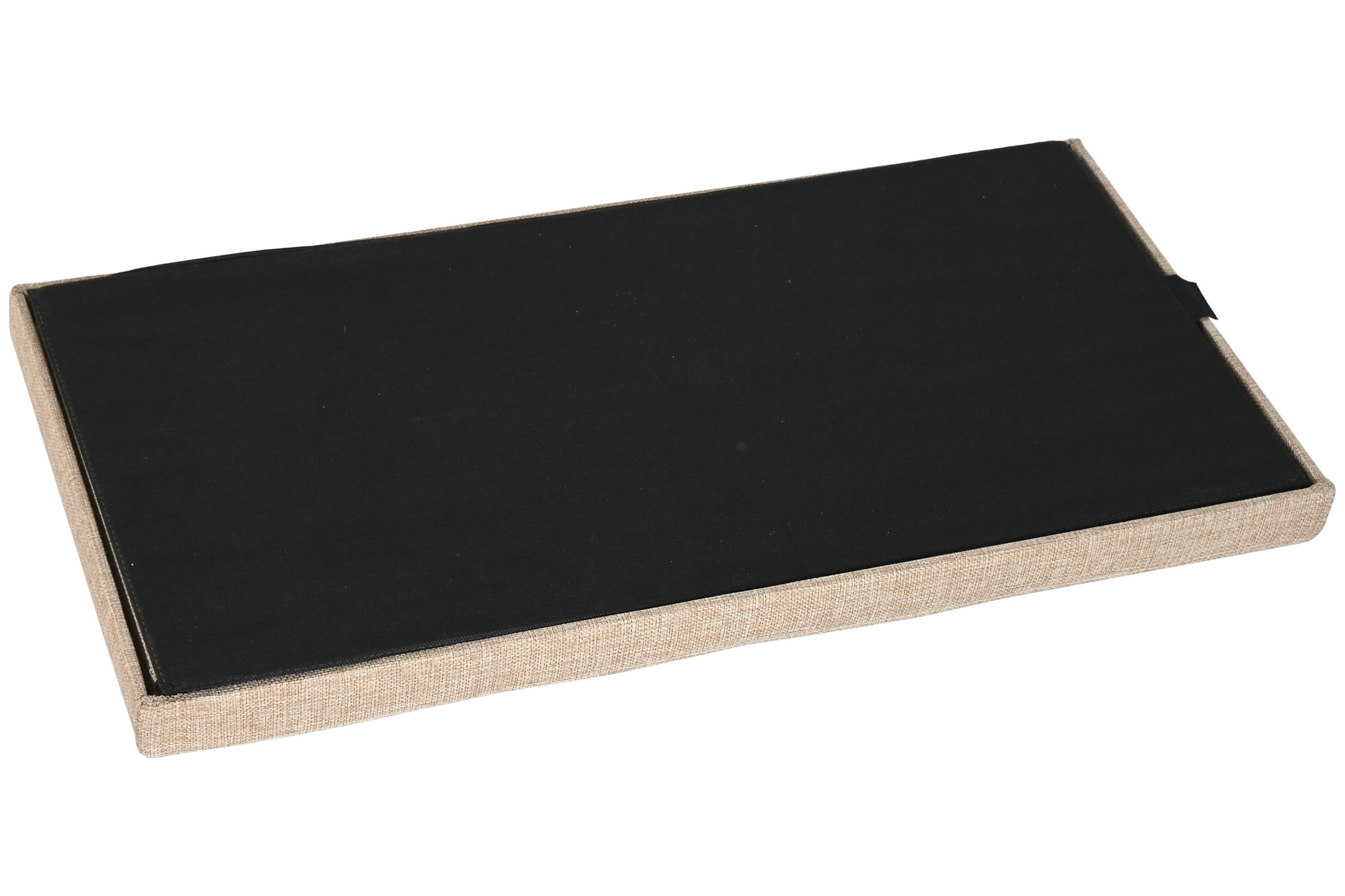 PACK DE 4 CAJA ALGODON MDF 76X38X38 OTOMANO BEIGE