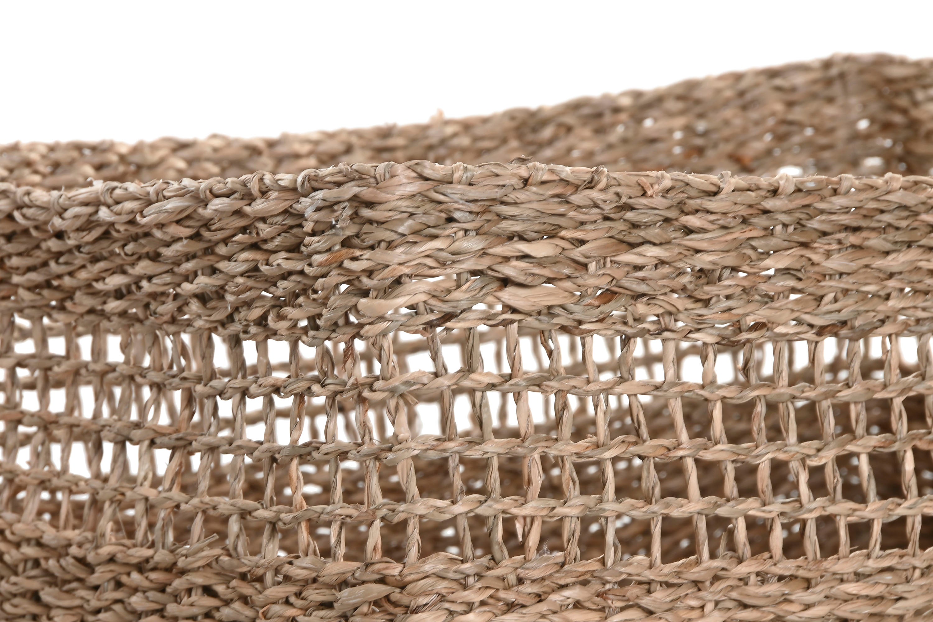 PACK DE 2 CESTA SET 3 SEAGRASS 45X30X19 NATURAL