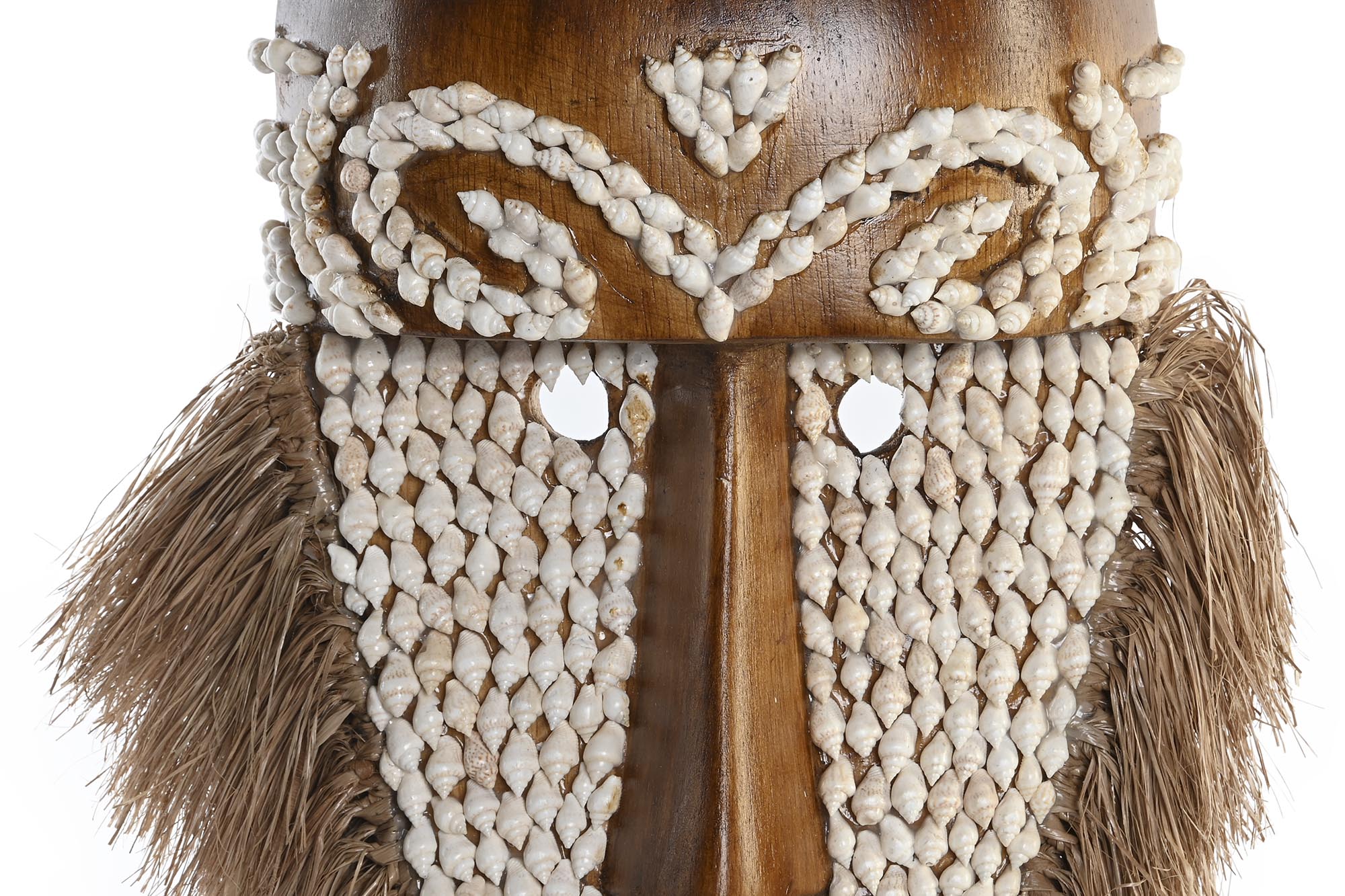 DECORACION FIBRA ALBASIA 30X10,5X53 MASCARA