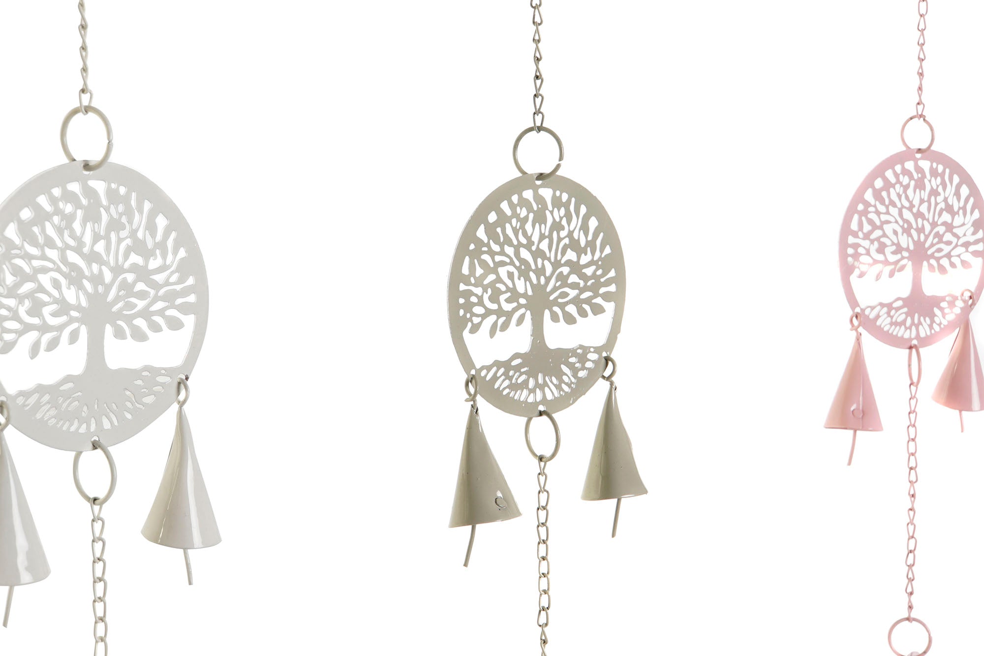 PACK DE 4 DECORACION COLGANTE METAL 7X3X96 ARBOL DE LA VIDA