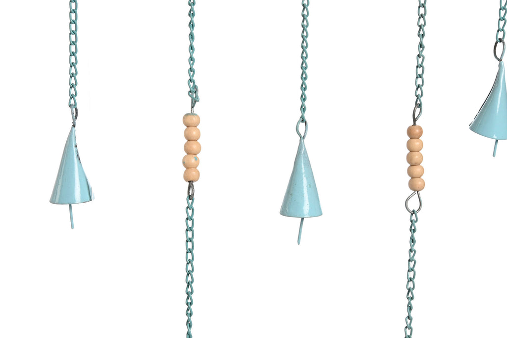 PACK DE 4 DECORACION COLGANTE HIERRO 33X1X65 FLOR DE LOTO 4