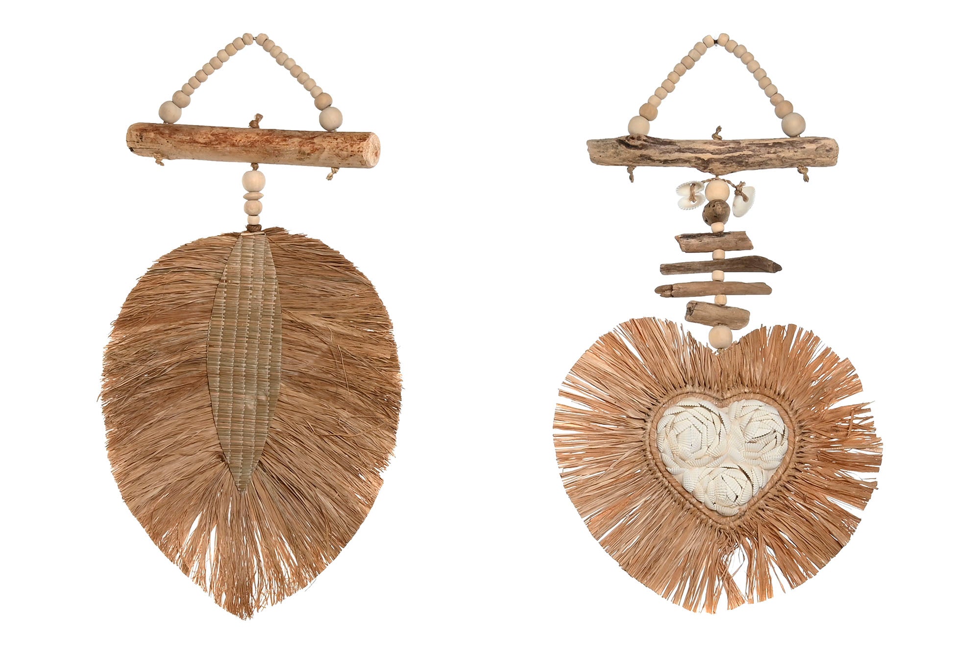 PACK DE 2 DECORACION COLGANTE SEAGRASS 26X3X46 2 SURT.