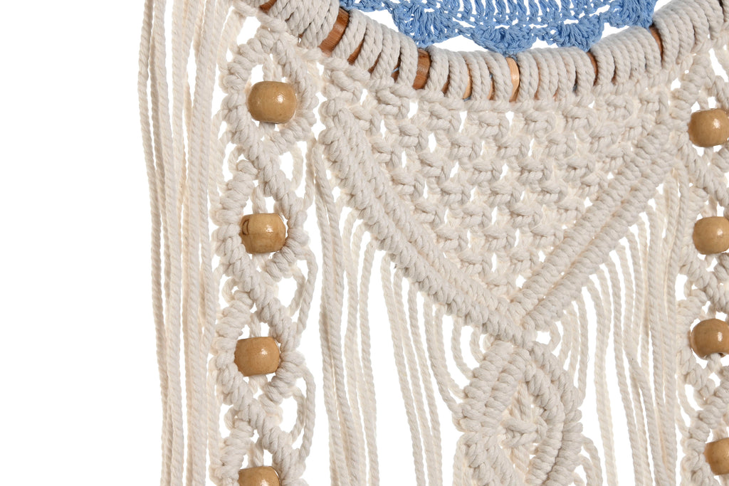 PACK DE 4 ATRAPASUEÑOS ALGODON 32X1,5X105 MACRAME 2 SURT.