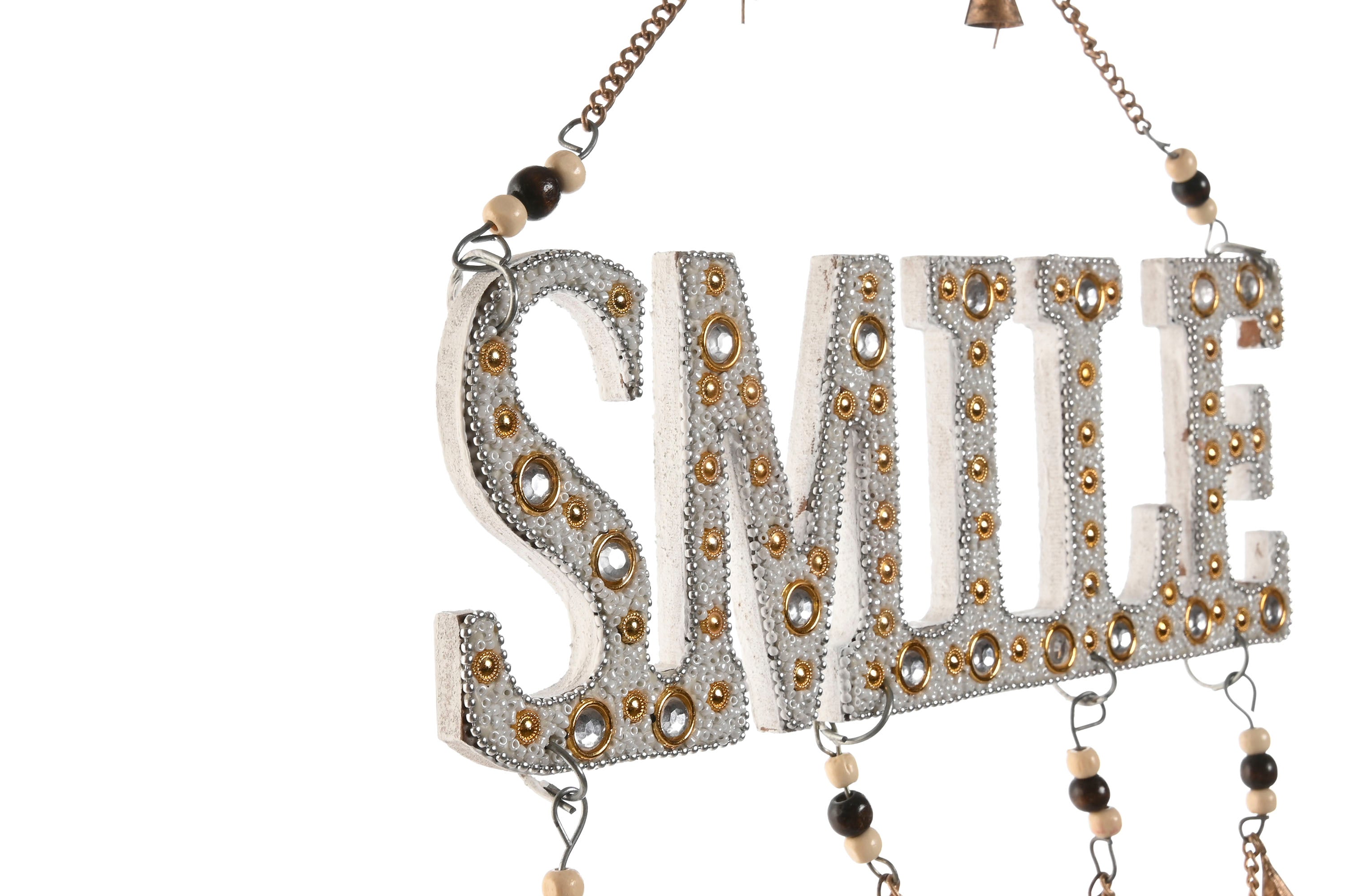 PACK DE 6 DECORACION COLGANTE METAL 28X2X58 3 SURT.