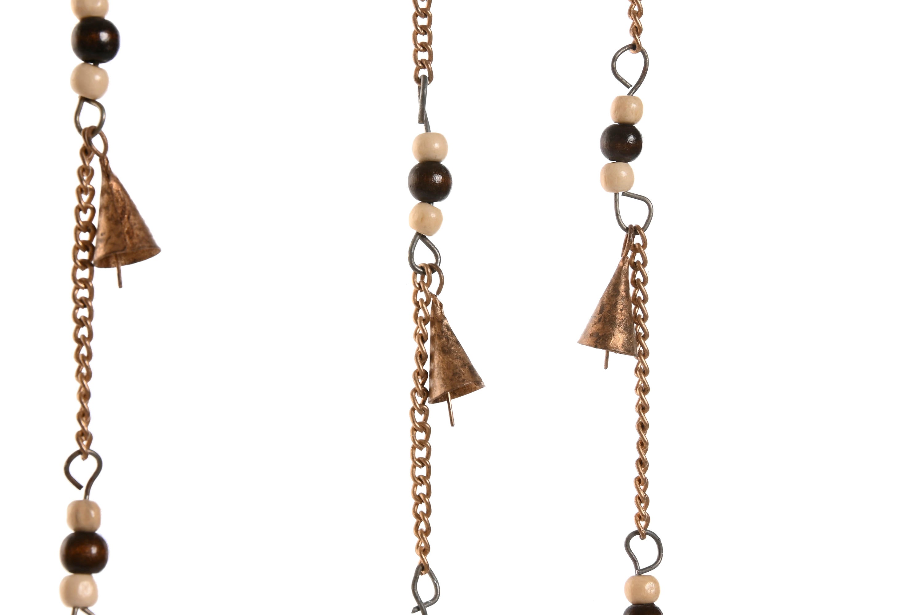 PACK DE 6 DECORACION COLGANTE METAL 28X2X58 3 SURT.