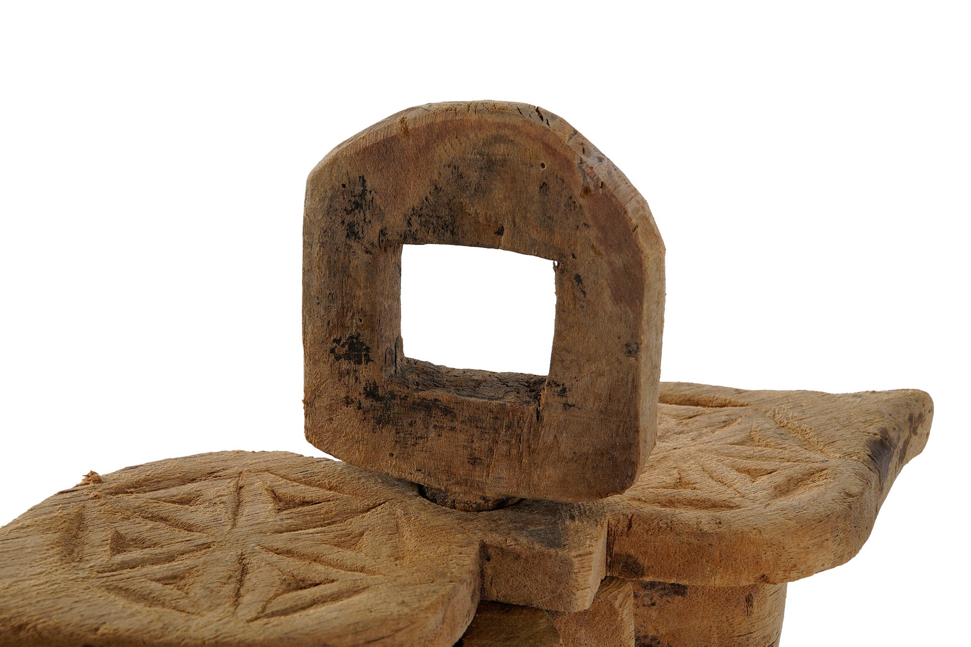 PACK DE 2 CAJA TECA 28X10X20 ANTIGUA ACEITE MASAJE NATURAL