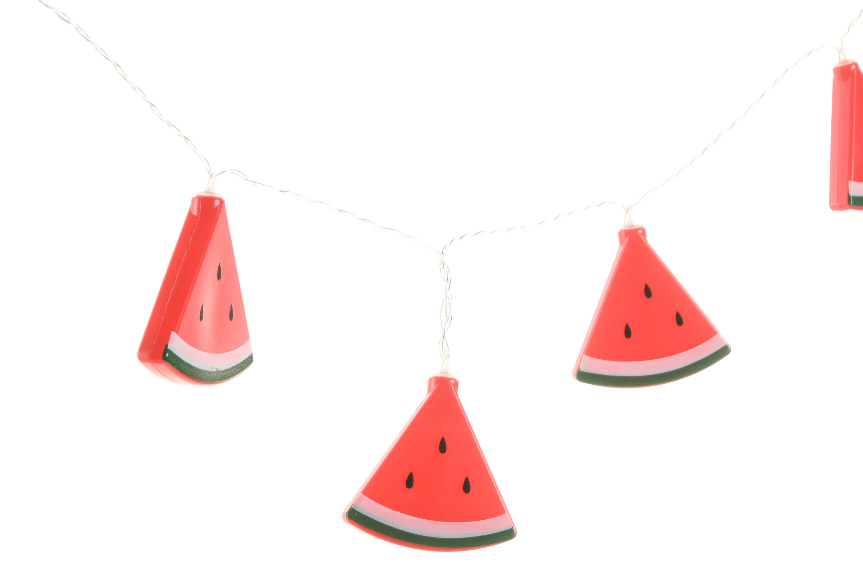 PACK DE 6 GUIRNALDA SET 10 LED 4X5X180 FRESAS 2 SURT.