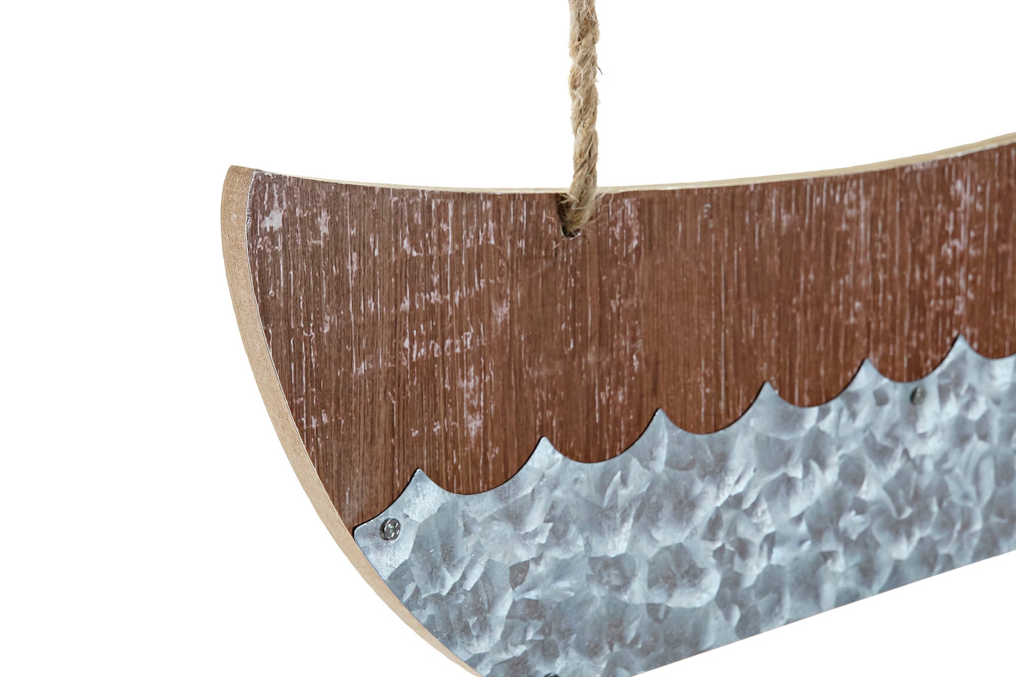 PACK DE 2 DECORACION PARED MDF METAL 40X2X43 VELERO 2 SURT.