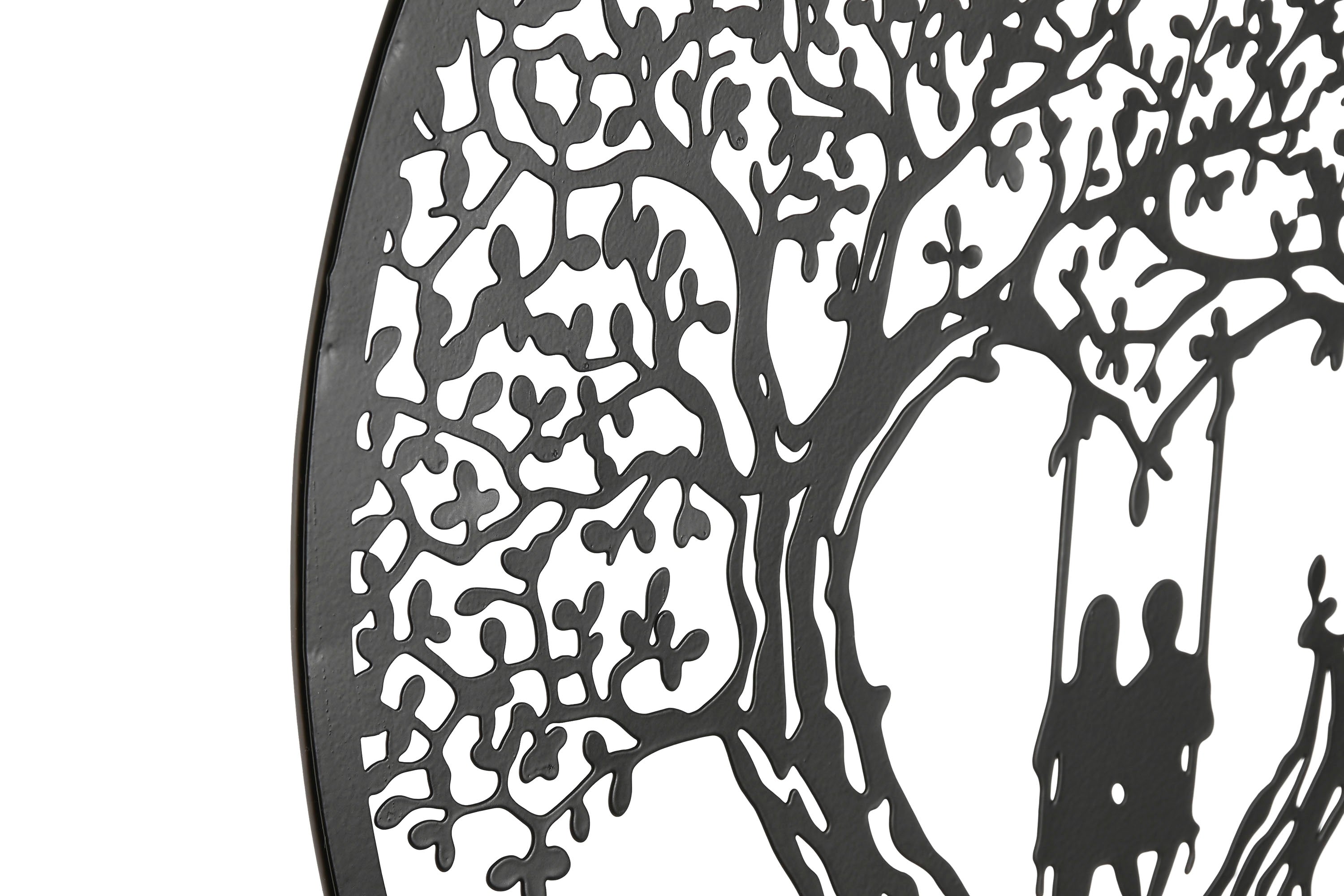 PACK DE 4 DECORACION COLGANTE METAL 40X4X96 ARBOL PAREJA 2 S