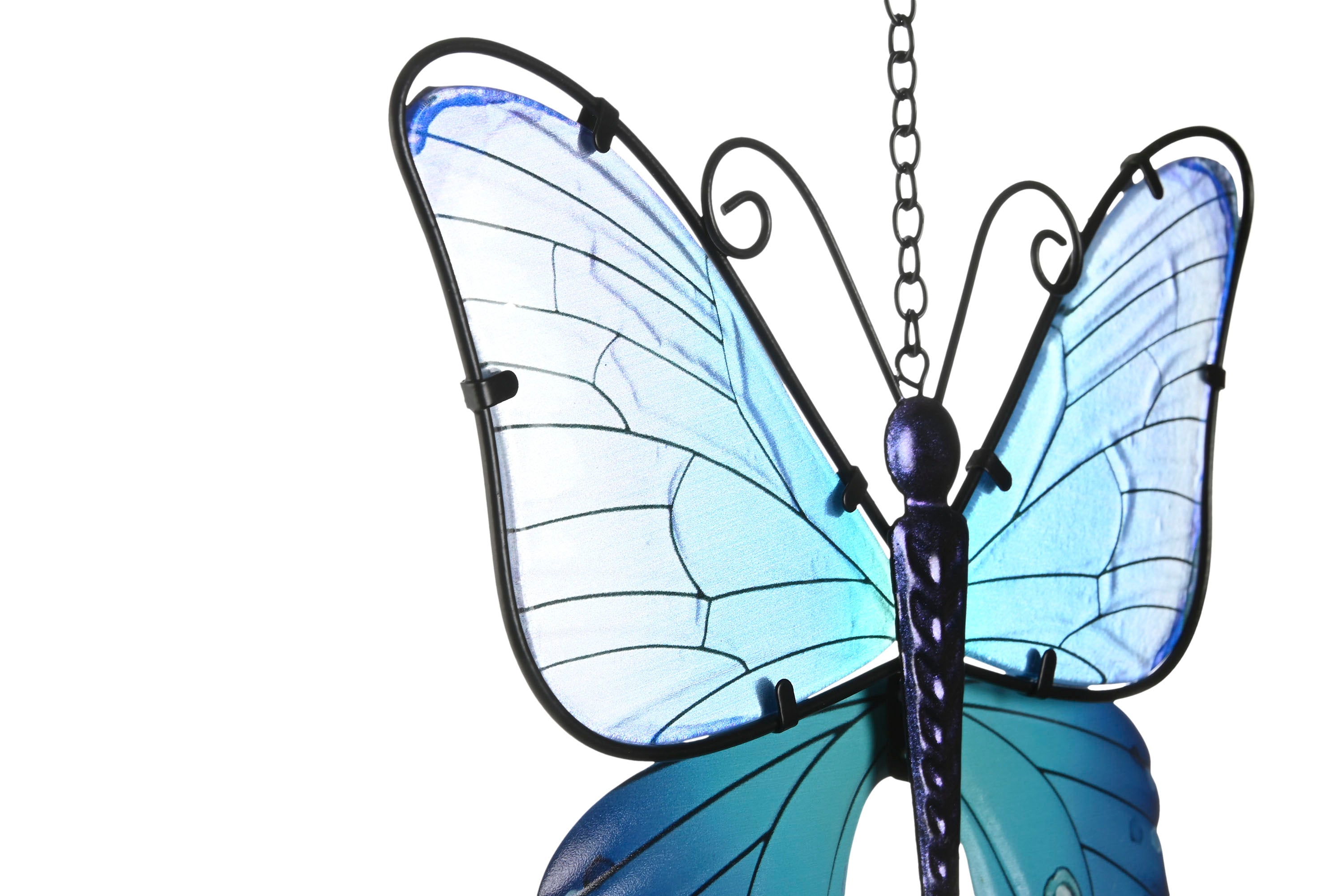 PACK DE 2 DECORACION PARED METAL 23X13X90 MARIPOSA 2 SURT.