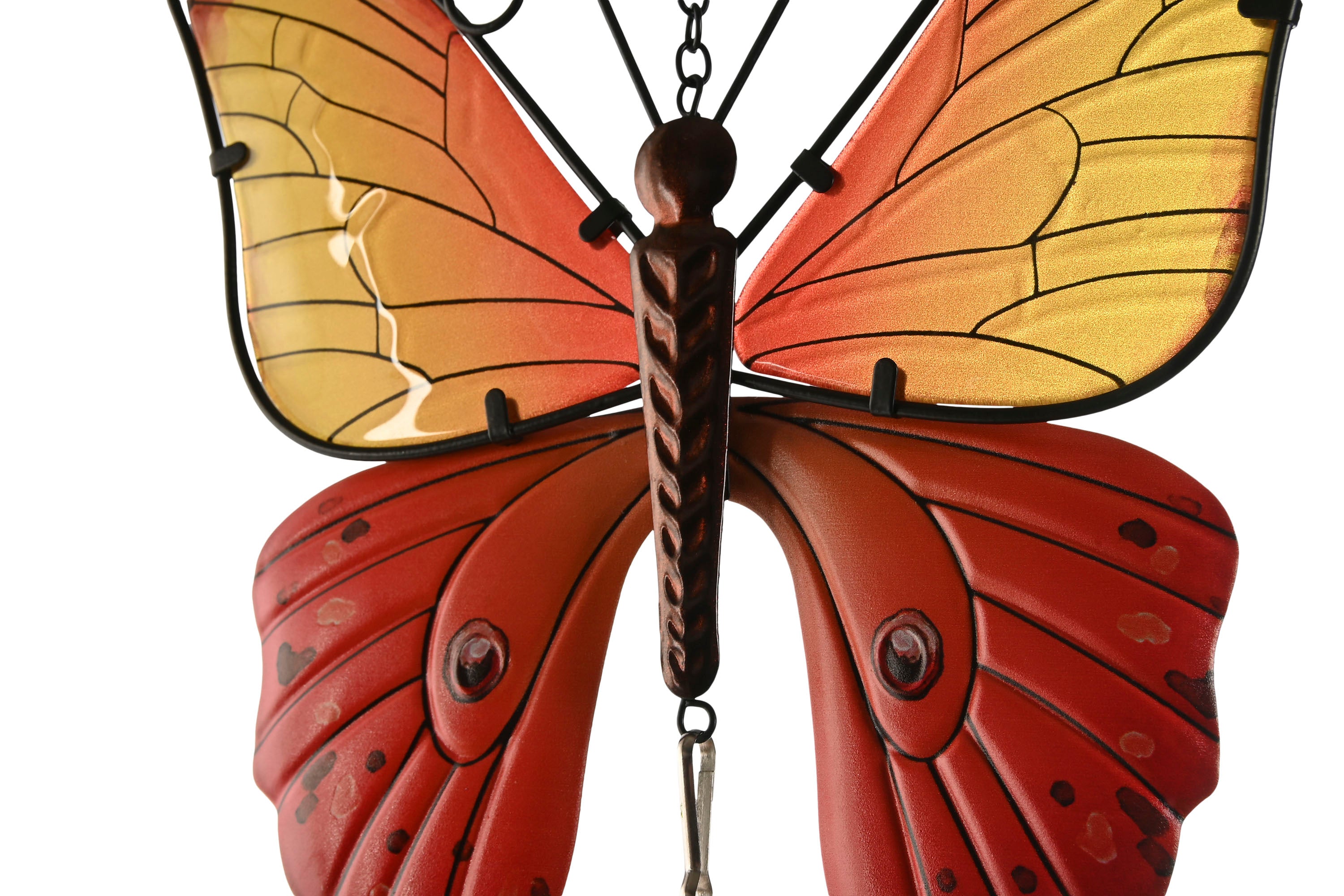 PACK DE 2 DECORACION PARED METAL 23X13X90 MARIPOSA 2 SURT.