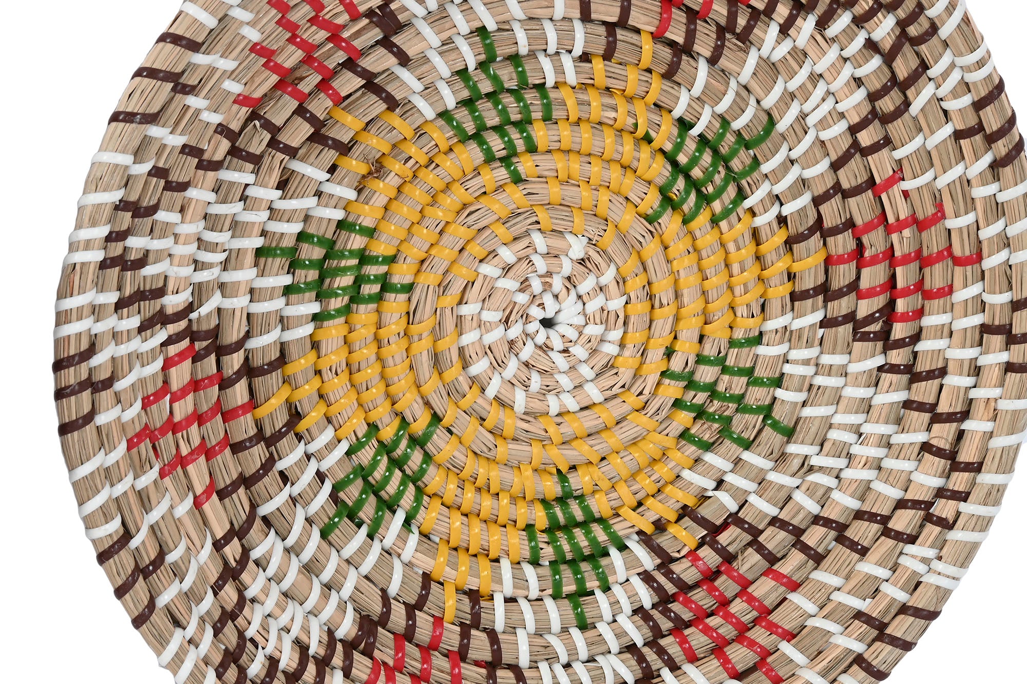 PACK DE 2 DECORACION PARED SET 3 SEAGRASS ALGODON 45X7X45