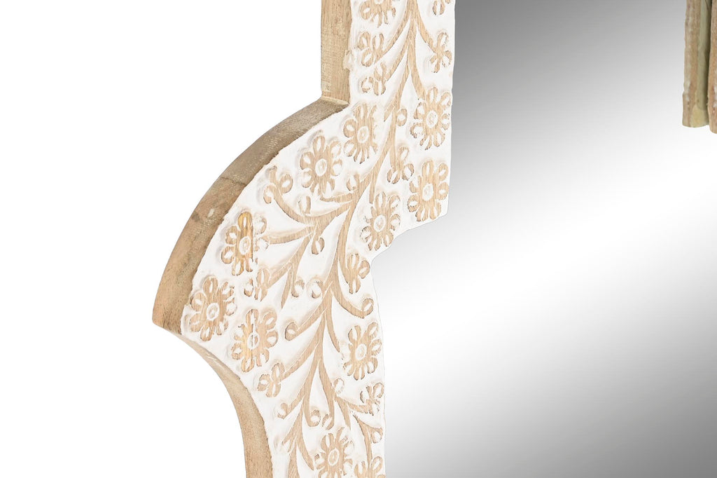 ESPEJO MANGO 45X2X60 HAMSA BLANCO