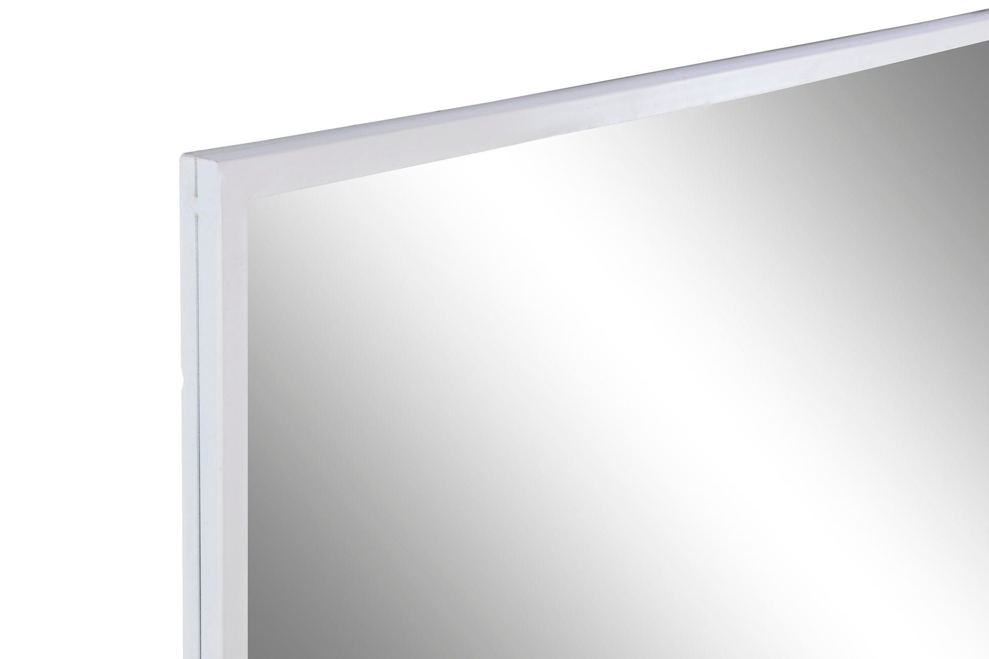 ESPEJO HIERRO CRISTAL 90X2X180 VENTANA BLANCO