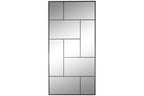 ESPEJO HIERRO CRISTAL 90X2X180 NEGRO