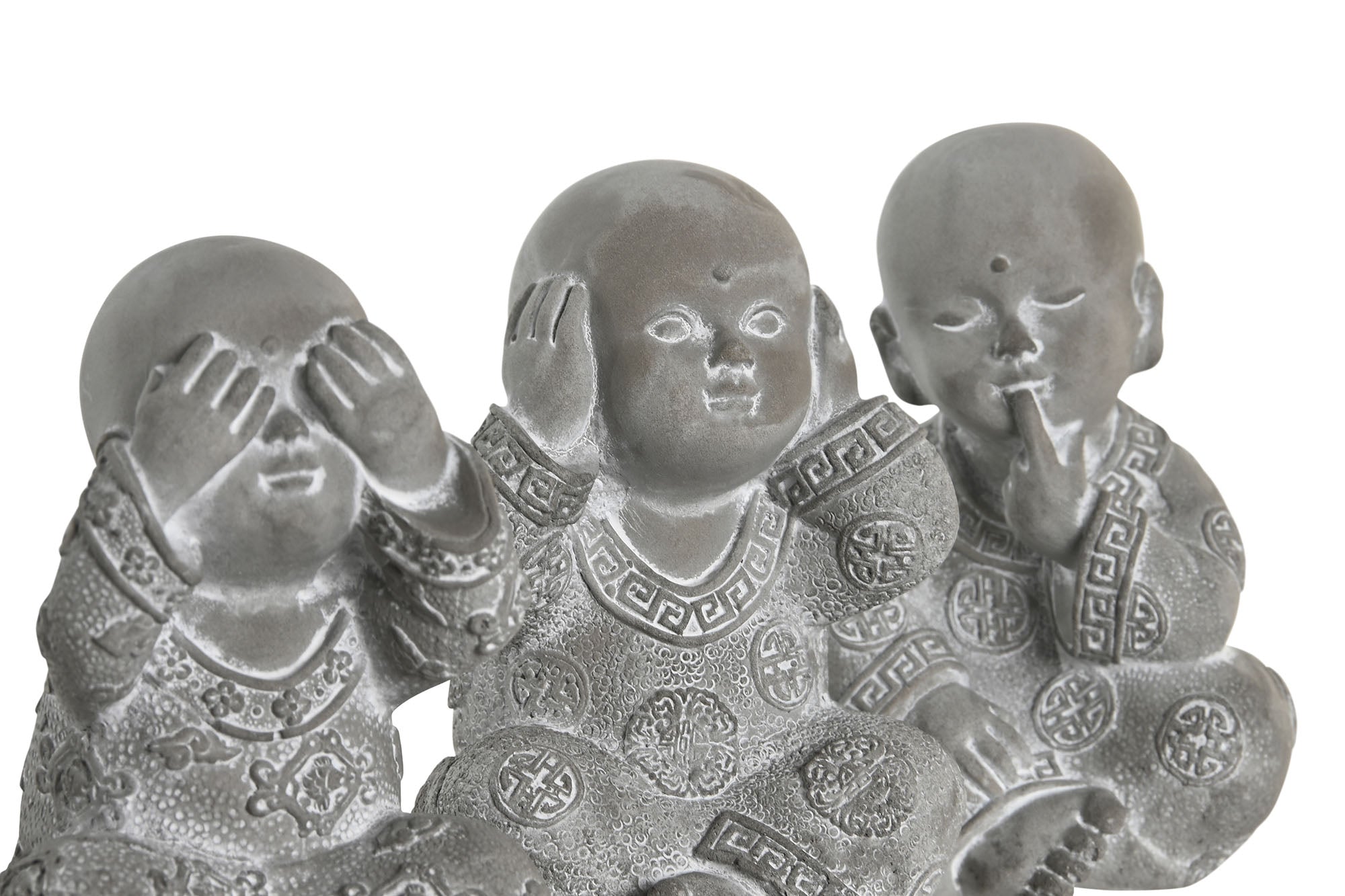 PACK DE 12 FIGURA CEMENTO 6,5X6,5X9,5 BUDA 3 SURT.