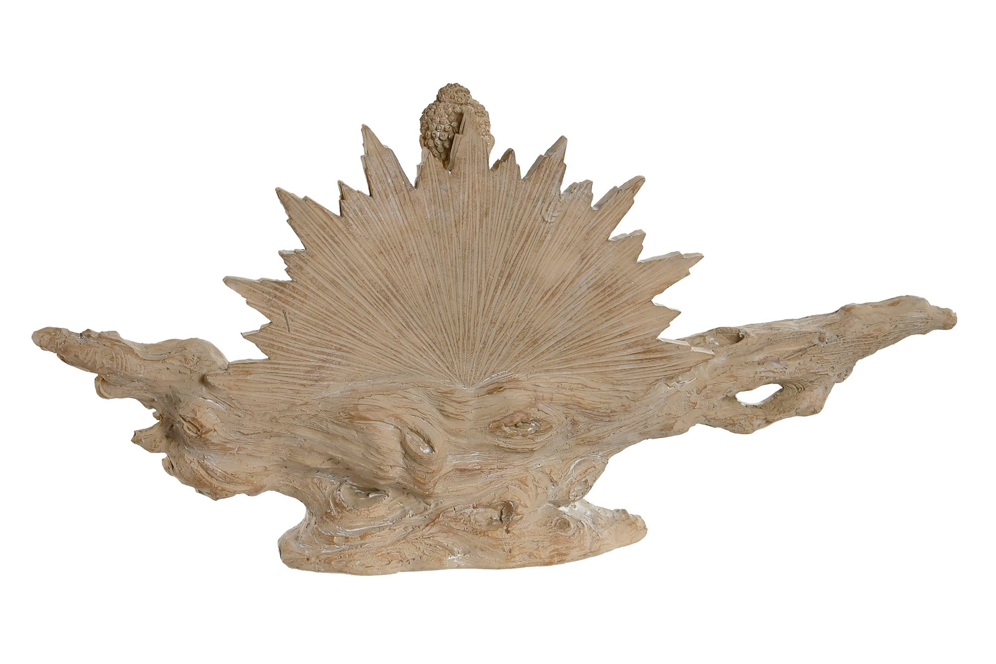 PACK DE 2 FIGURA RESINA 30X6X15 BUDA TRONCO 2 SURT.