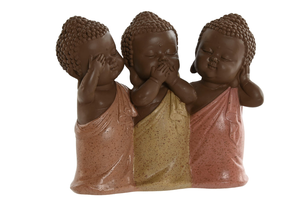 FIGURA RESINA 15,5X6X13 BUDA CORAL