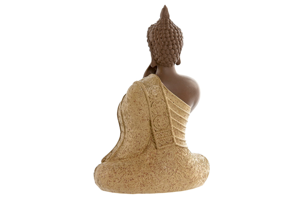 PACK DE 3 FIGURA RESINA 9X6X13 BUDA 3 SURT.