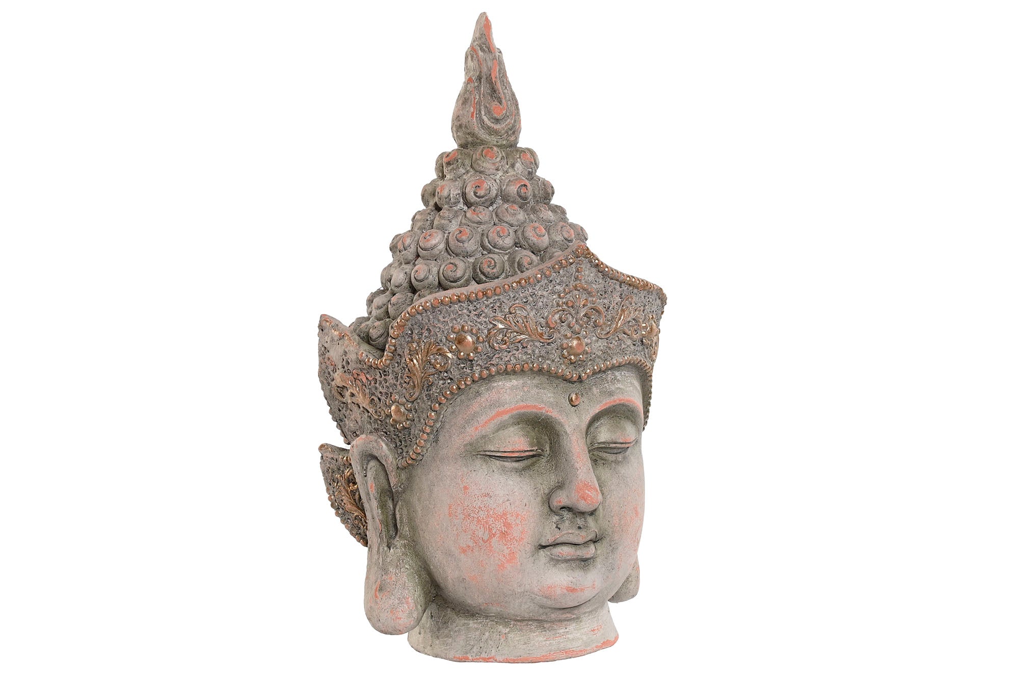 PACK DE 2 FIGURA MAGNESIA 19,5X19,5X35,5 BALINESA GRIS