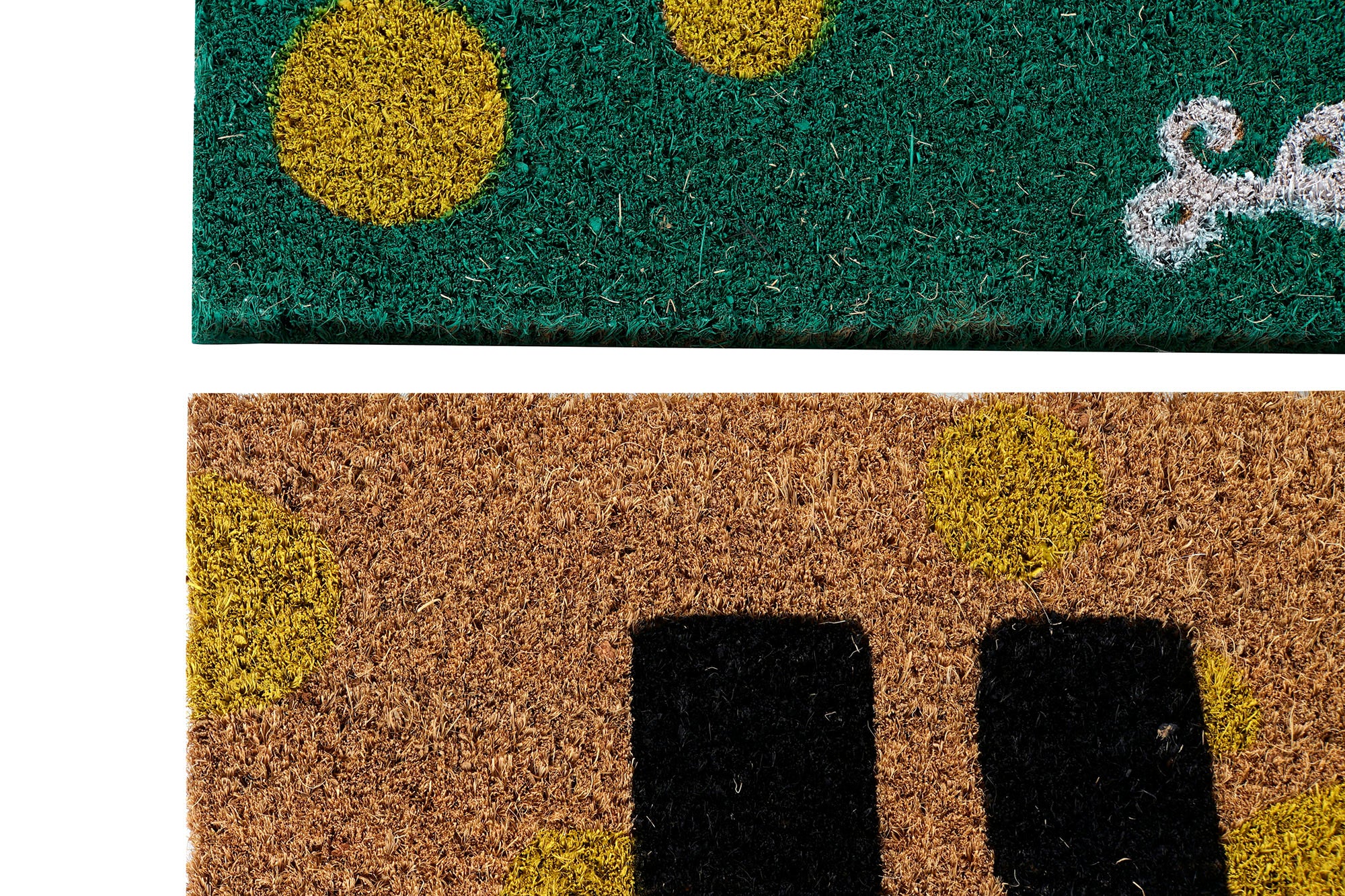 PACK DE 2 FELPUDO FIBRA COCO GOMA 60X40X1,5 SOLETE 2 SURT.