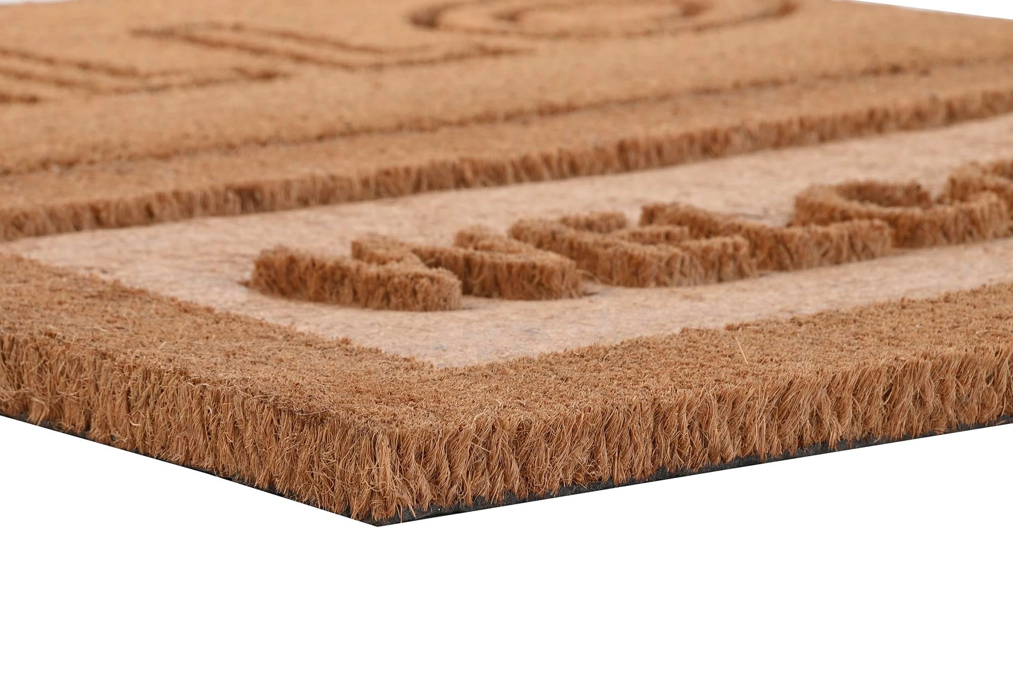 PACK DE 2 FELPUDO COCO GOMA 75X45X2,3 GRABADO 2 SURT.