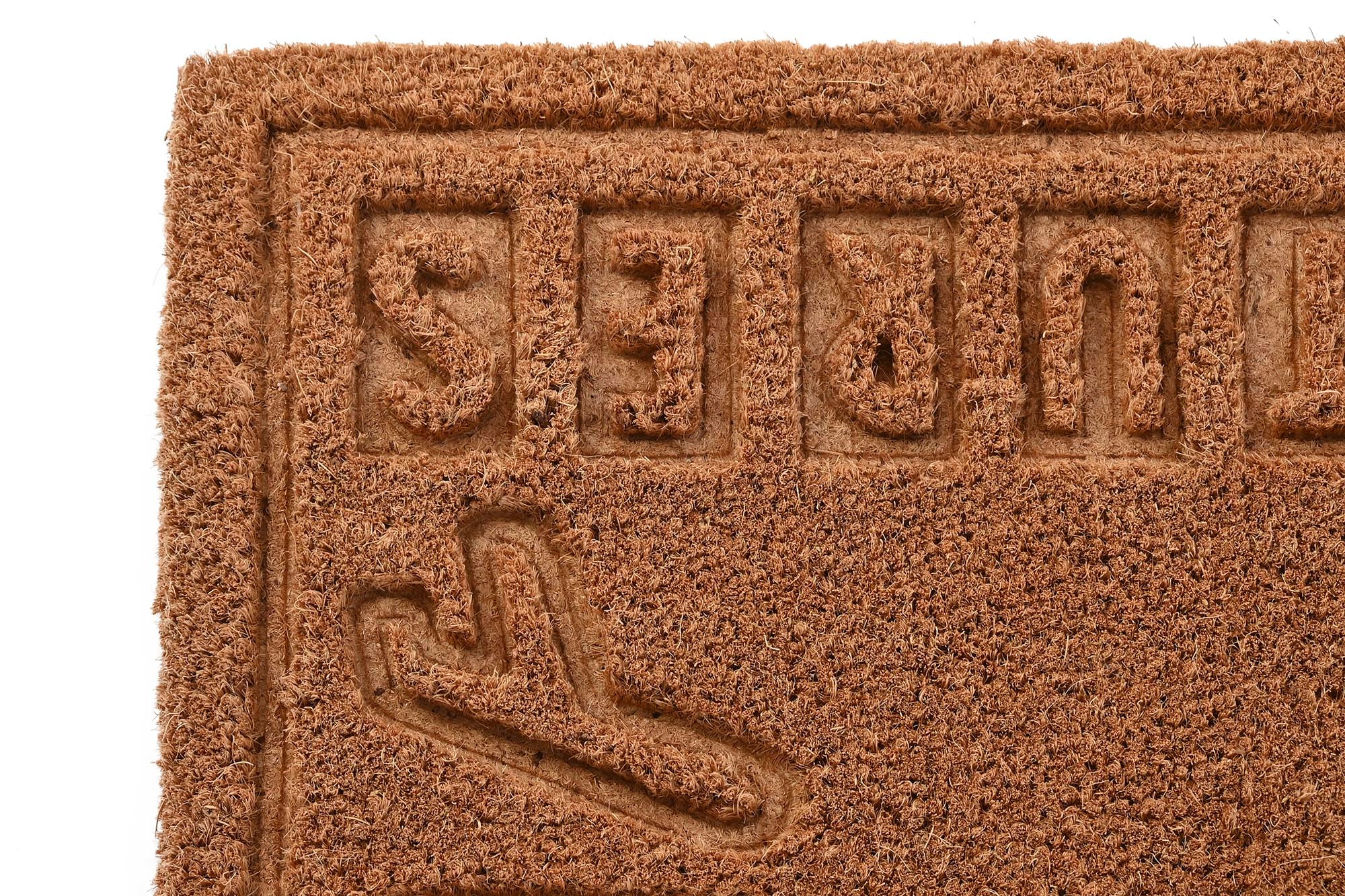 PACK DE 2 FELPUDO COCO GOMA 75X45X2,3 GRABADO 2 SURT.