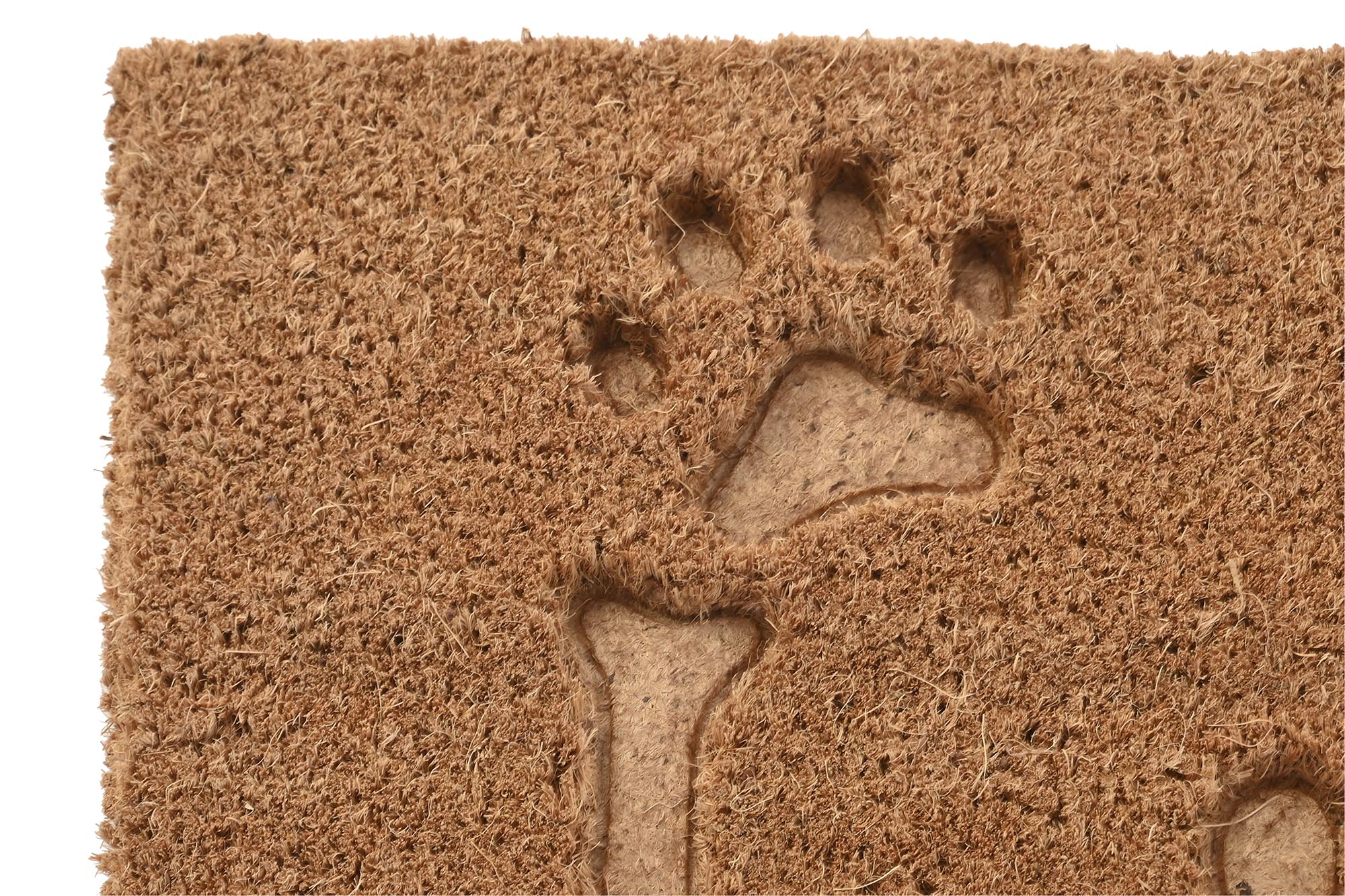 PACK DE 2 FELPUDO COCO GOMA 75X45X2,3 GRABADO 2 SURT.