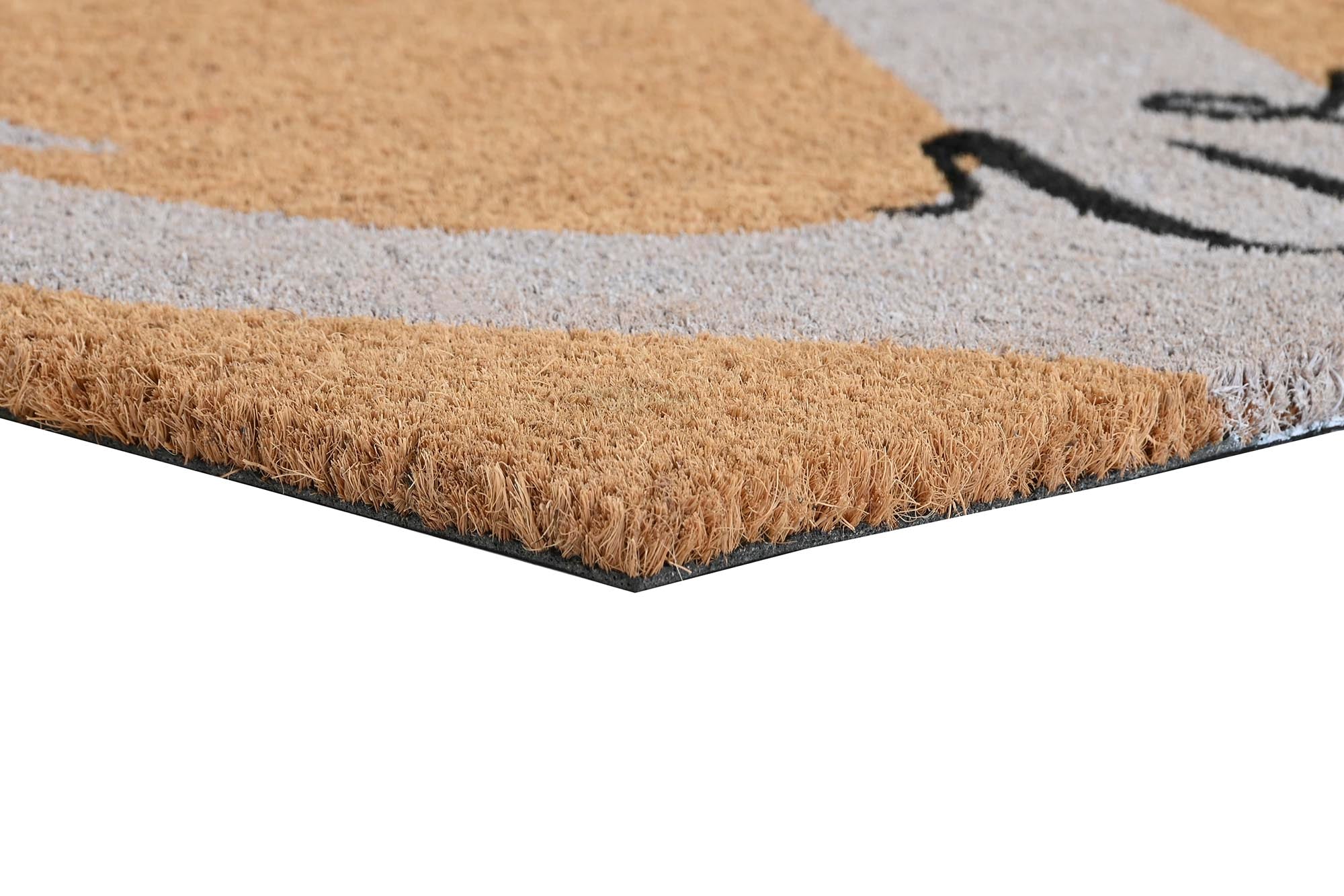 PACK DE 2 FELPUDO FIBRA COCO GOMA 60X40X1,5 ANCLA 2 SURT.