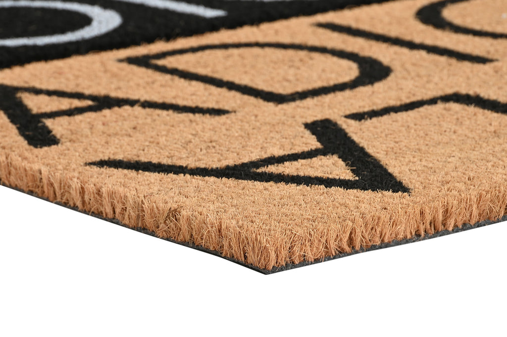 PACK DE 6 FELPUDO FIBRA COCO 60X40X1,5 HOLA ADIOS 2 SURT.