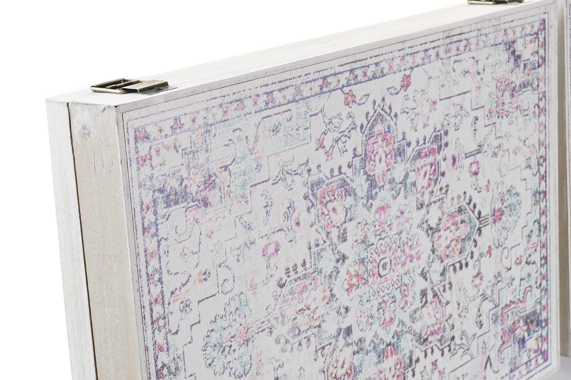 PACK DE 2 TAPA CONTADOR MDF 46,5X6X31,5 ETNICO 2 SURT.