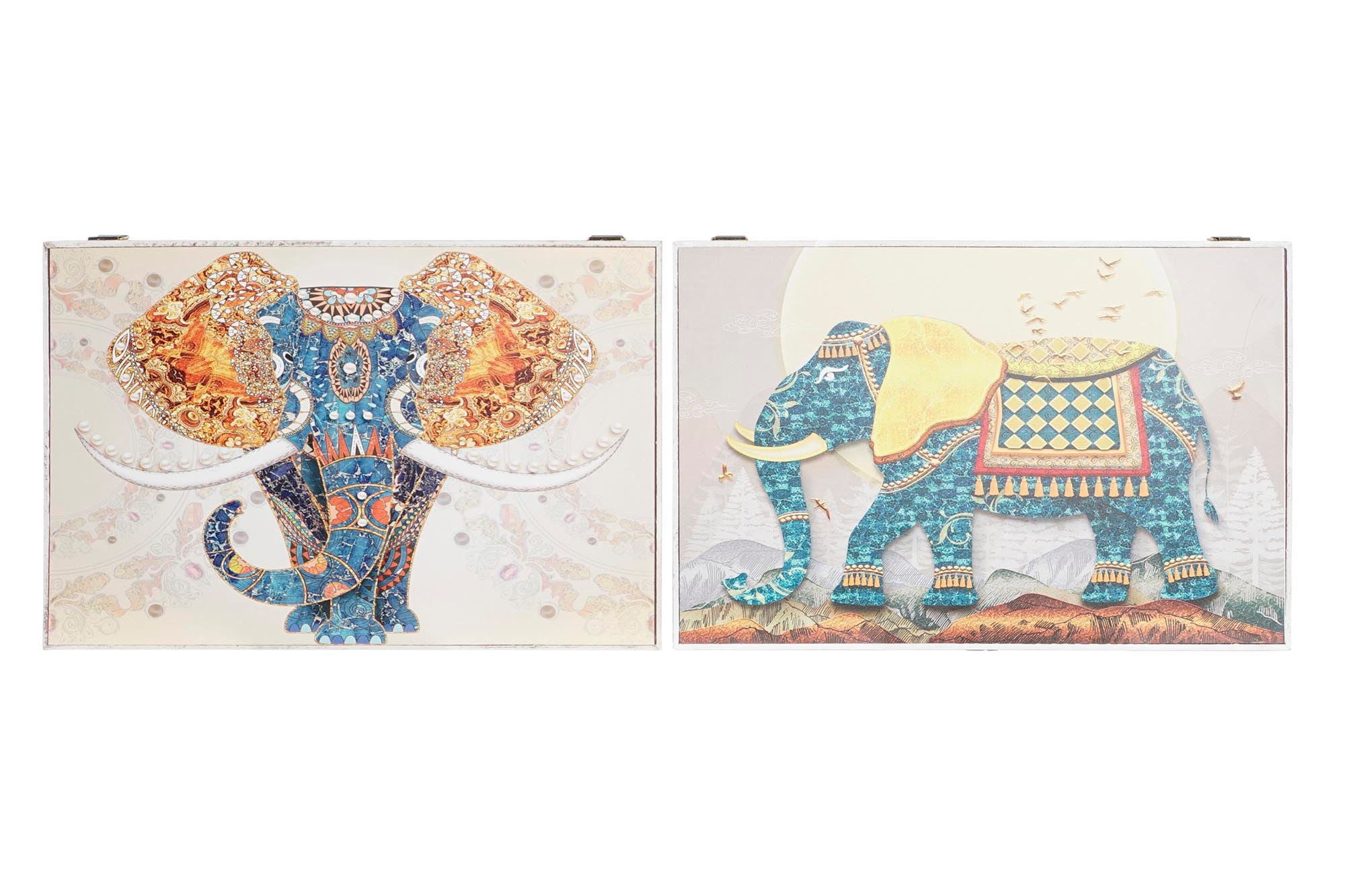 PACK DE 2 TAPA CONTADOR MDF 46,5X6X31,5 ELEFANTE 2 SURT.