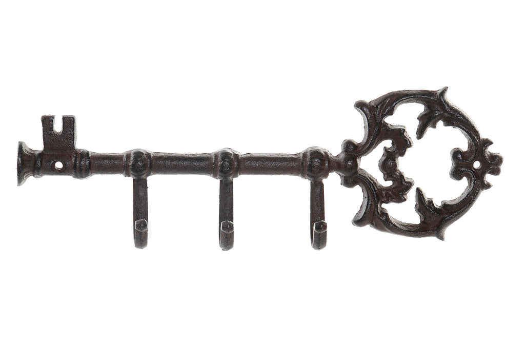 PACK DE 4 PERCHERO PARED HIERRO COLADO 35X3,5X11 LLAVE