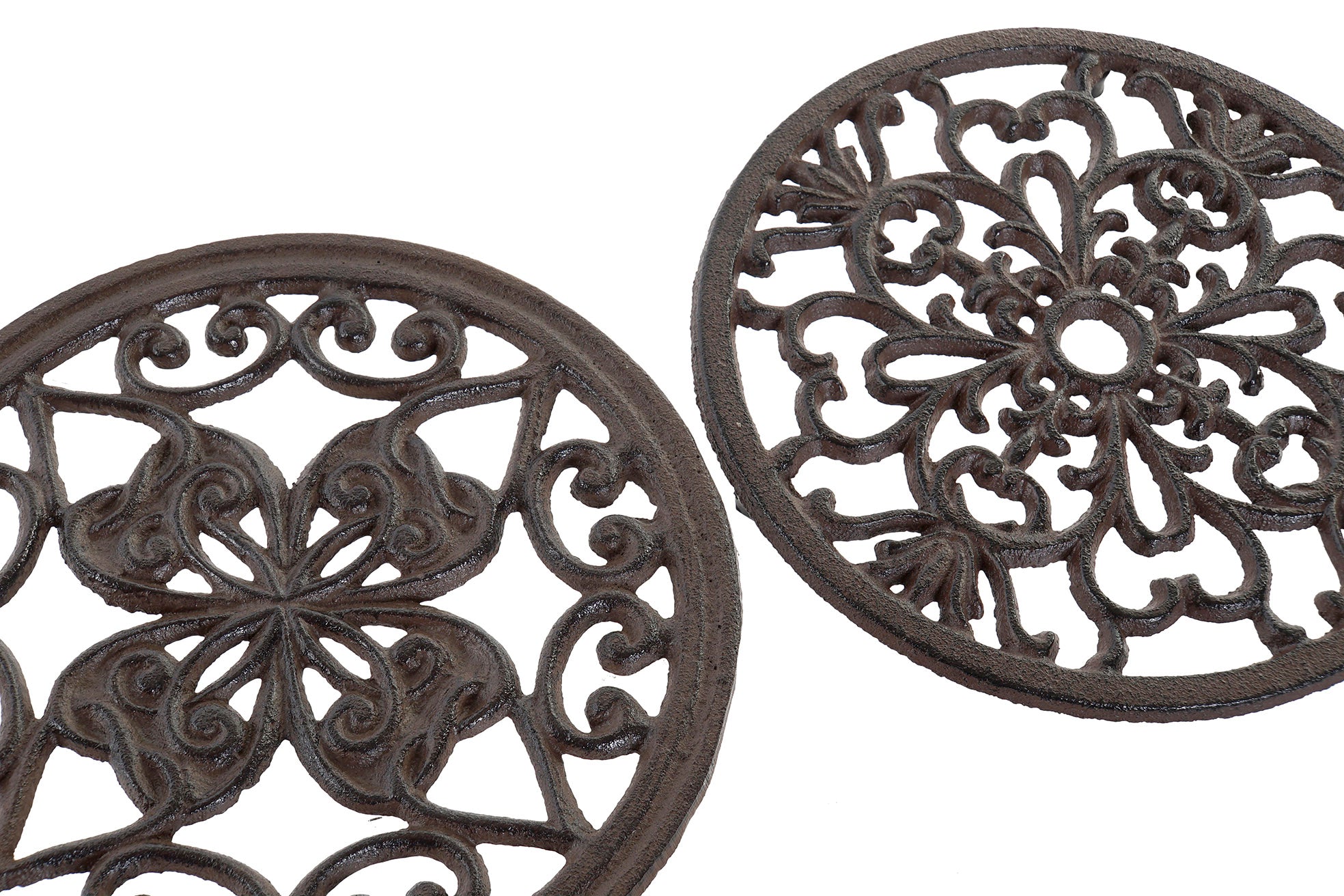 PACK DE 6 SOPORTE HIERRO COLADO 18X18X1,5 PARA MACETAS 2 SUR