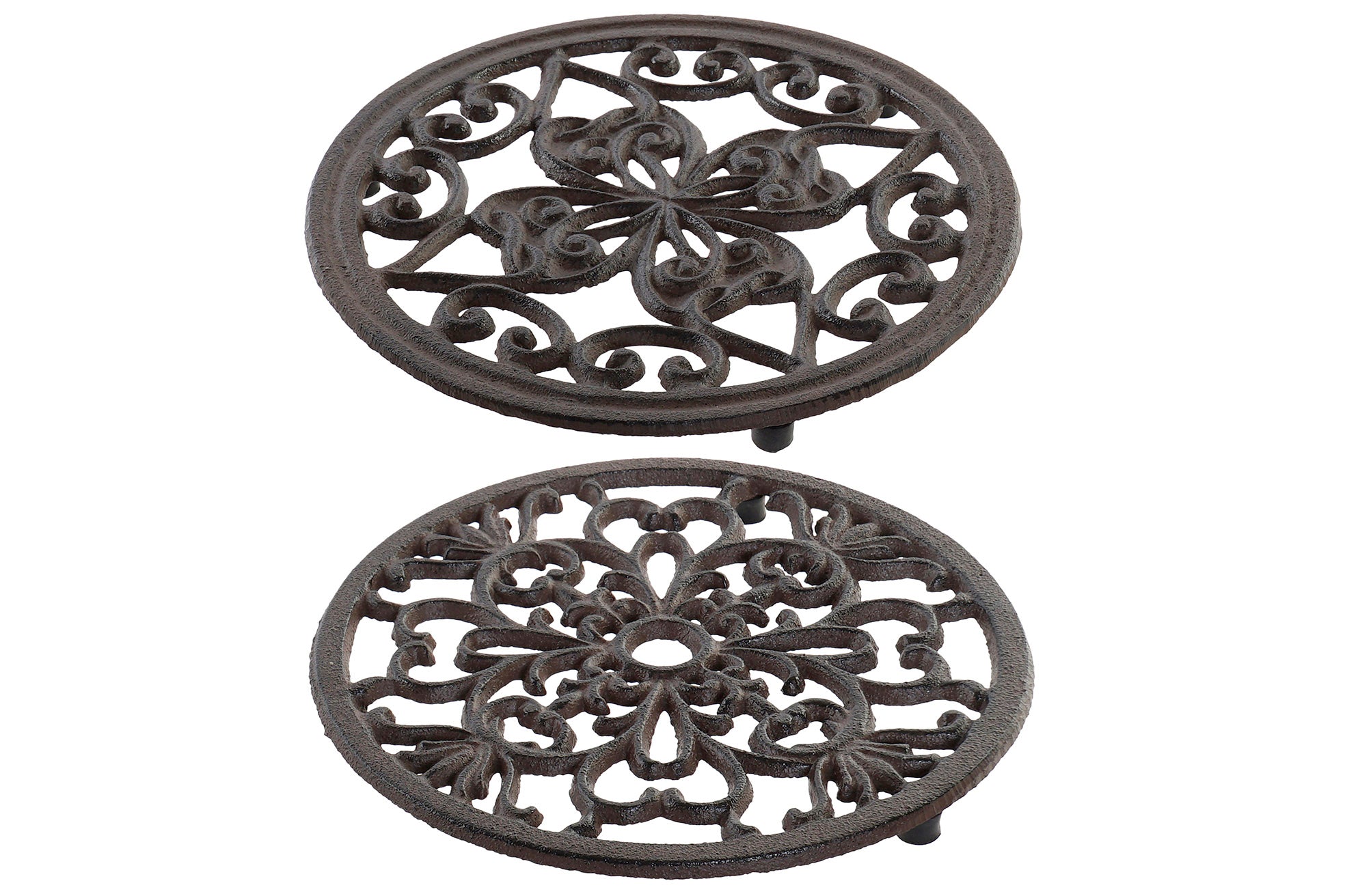 PACK DE 6 SOPORTE HIERRO COLADO 18X18X1,5 PARA MACETAS 2 SUR