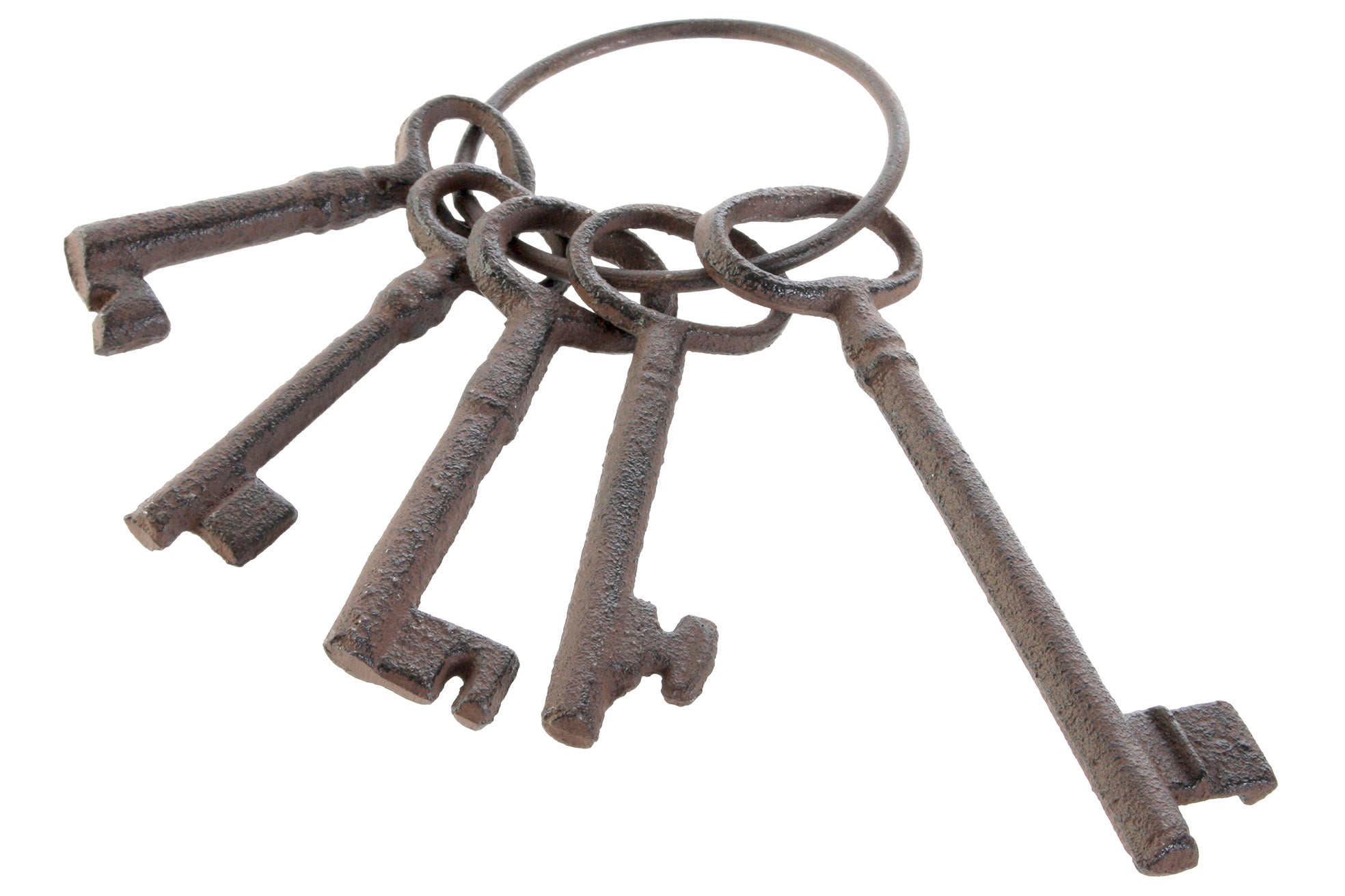 DECORACION COLGANTE HIERRO COLADO 9X3X21 LLAVES