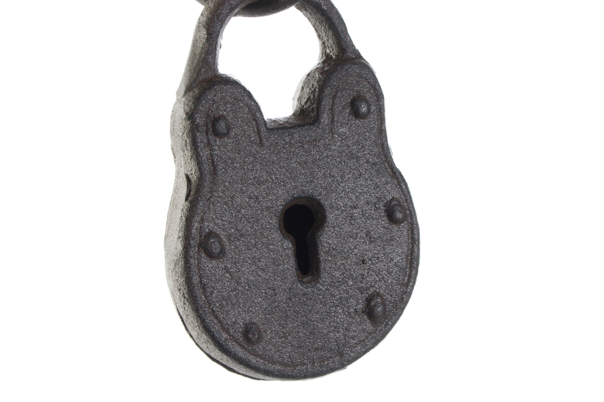 PACK DE 4 DECORACION COLGANTE HIERRO COLADO 10X2X15 LLAVES