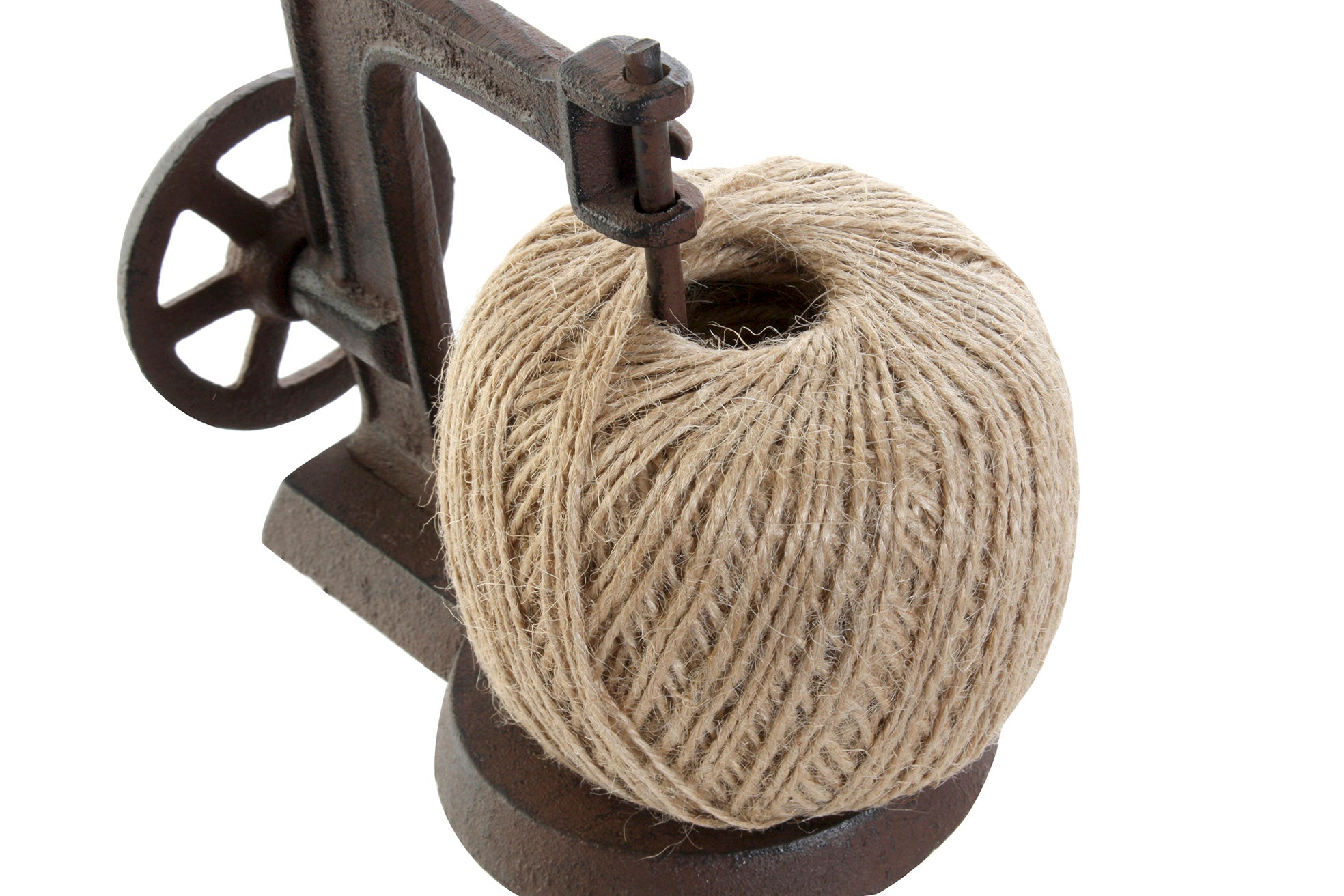 PORTARROLLOS SET 2 HIERRO COLADO CUERDA 17X10X15