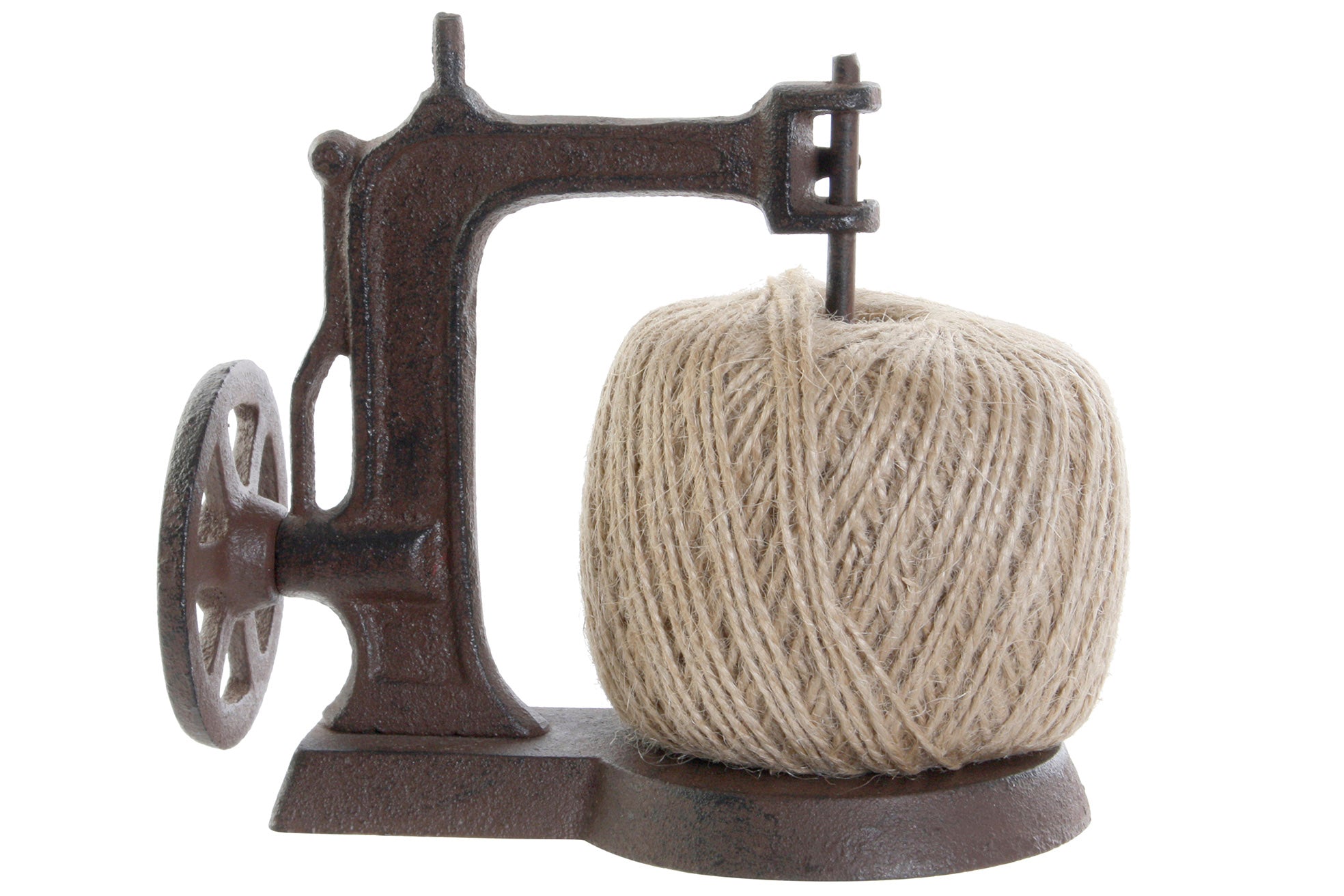 PORTARROLLOS SET 2 HIERRO COLADO CUERDA 17X10X15